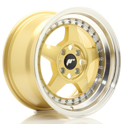 Alufelgi 15" 4x100 ET25 JR6 Gold