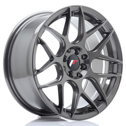 Alufelgi 17x8 ET25 4x100, 4x108 JR Wheels JR18 Hyper Gray