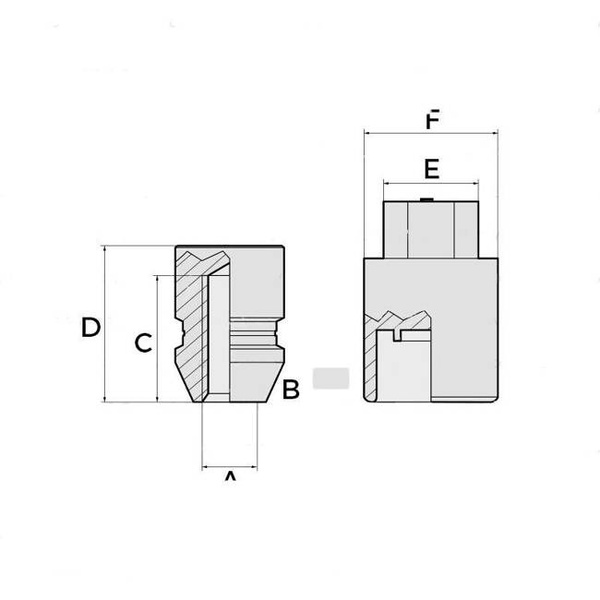 Zabezpieczenia do kół 14x1,5 stożek McGard  nakrętka