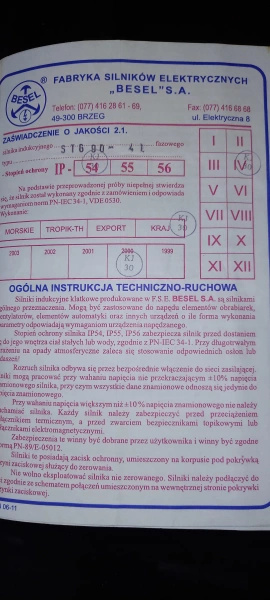 Elektryczny klucz do odkręcania kół DELTA 2000