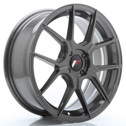 Alufelgi 17" 4x100 ET40 JR30 Hyper Gray