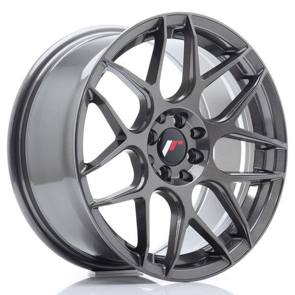 Alufelgi 17x8 ET25 4x100, 4x108 JR Wheels JR18 Hyper Gray