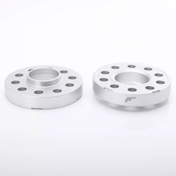Dystans z prowadzeniem  5x112 piasta 66,6 silver