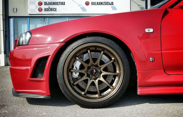 Alufelgi 17 cali 4x100/114,3 ET35 JAPAN RACING JR5