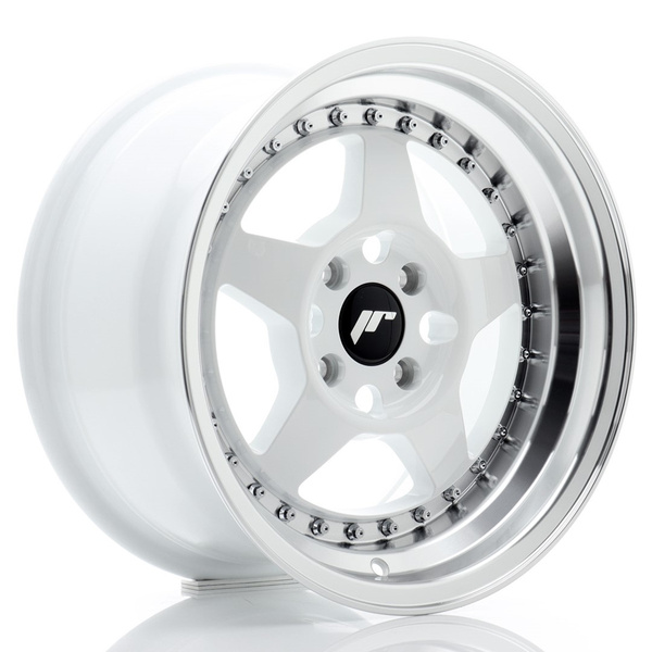 Alufelgi 15" 4x100 ET25 JR6 White