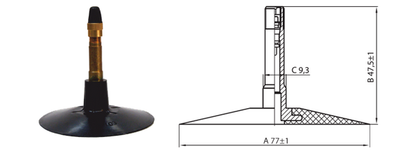 Dętka 315/80R22.5 KABAT VS3.21.1 ciężarowa