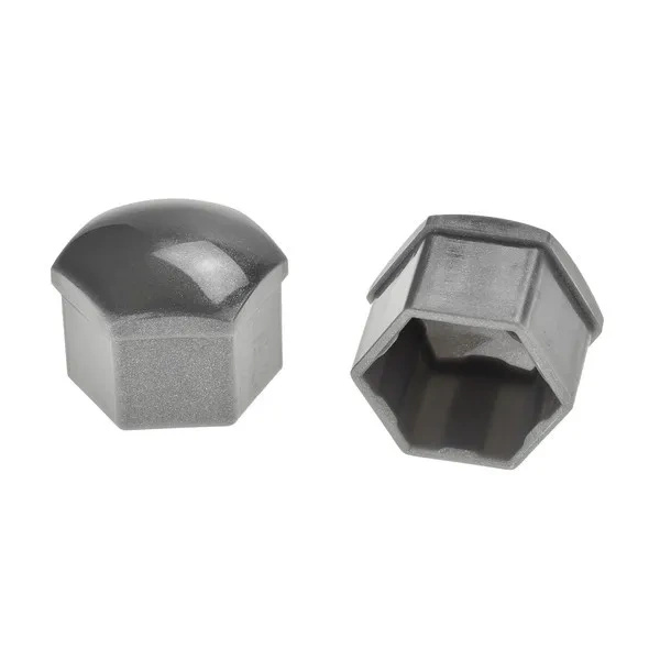 Nakładki platykowe na śrubę koła KL19 szare