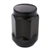 Nakrętka - Czarna   1/2" 20 UNF - pełna