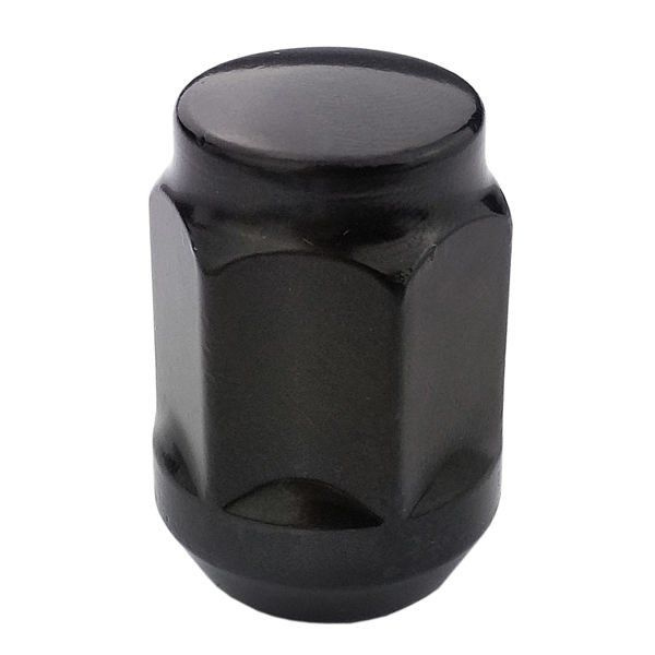 Nakrętka - Czarna   1/2" 20 UNF - pełna