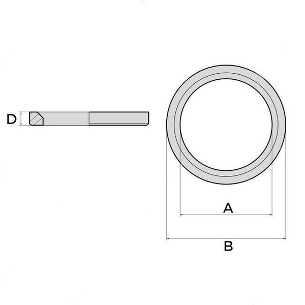 Pierścień centrujący 52 - 68,1 Volvo