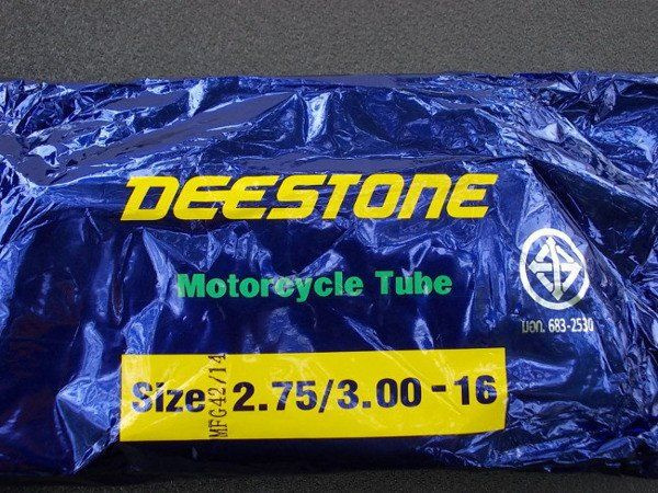 Dętka 2.75/3.00-16 DEESTONE motocyklowa 