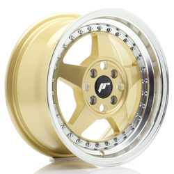 Alufelgi 15" 4x100 ET35 JR6 Gold