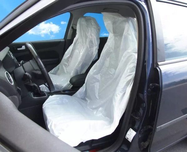 Pokrowce serwisowe na fotele z logo Seat 500 szt.