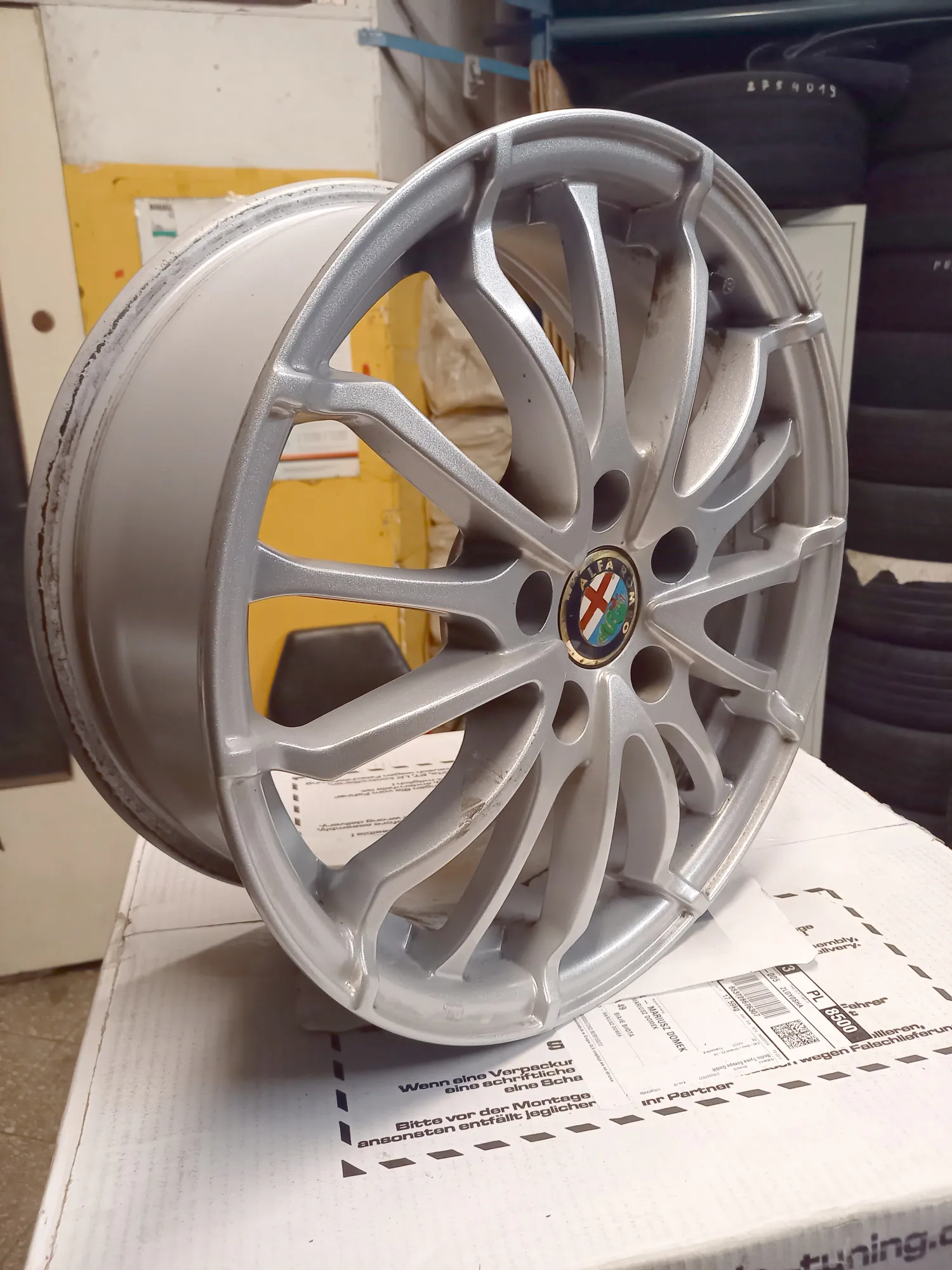 Alufelga używana 16" 5x110 ET31 Viper Florence